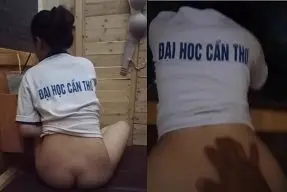 Ảnh thumbnail video Nữ sinh viên ĐH Cần Thỏ lộ clip địt nhau cực sướng